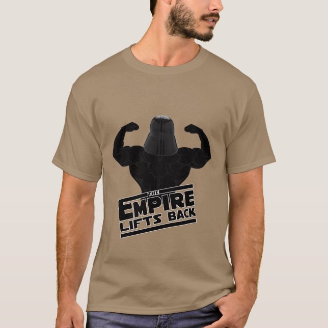T-shirt The Empire Lifts Back retro (Devant)