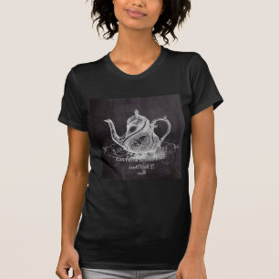 T-shirt Thé en tableau Alice au Wonderland tea party
