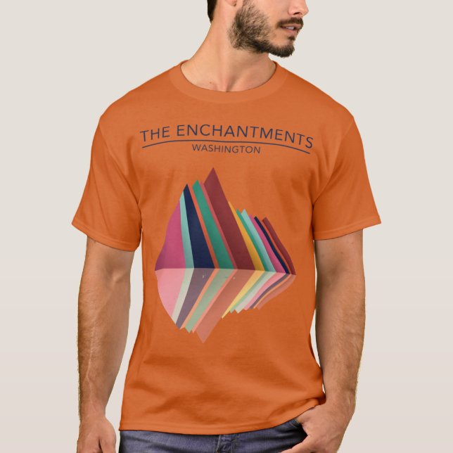 T-shirt The Enchantments Washington (Devant)