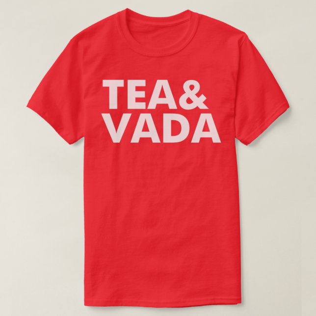 T-shirt Thé et Vada (Design devant)