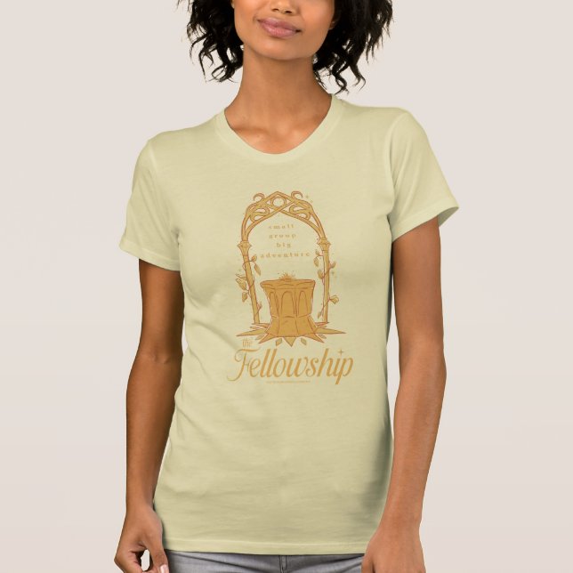 T-shirt The Fellowship - Small Group, Big Adventure (Devant)