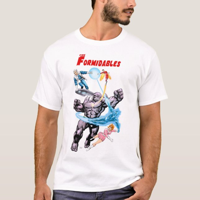 T-shirt The Formidables Team par Jean-Yves Mitton (Devant)