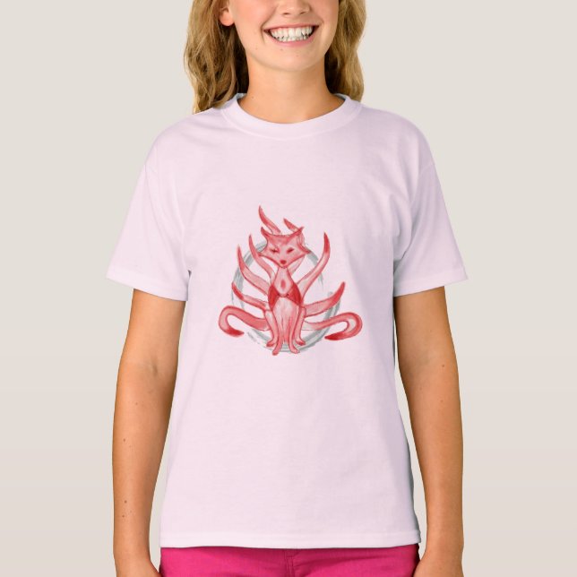 T-shirt The fox with nine tails (Devant)