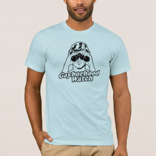 T-shirt The Gayborhood Watch