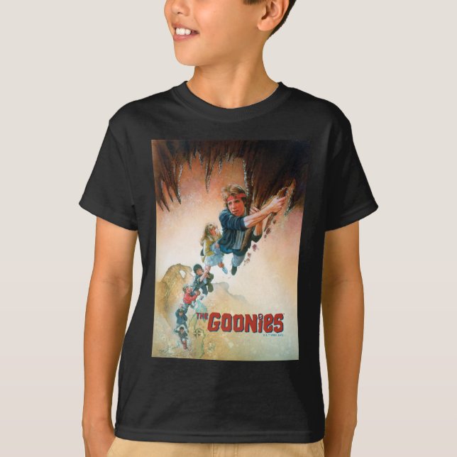 T-shirt The Goonies Cave Theatrical Art (Devant)