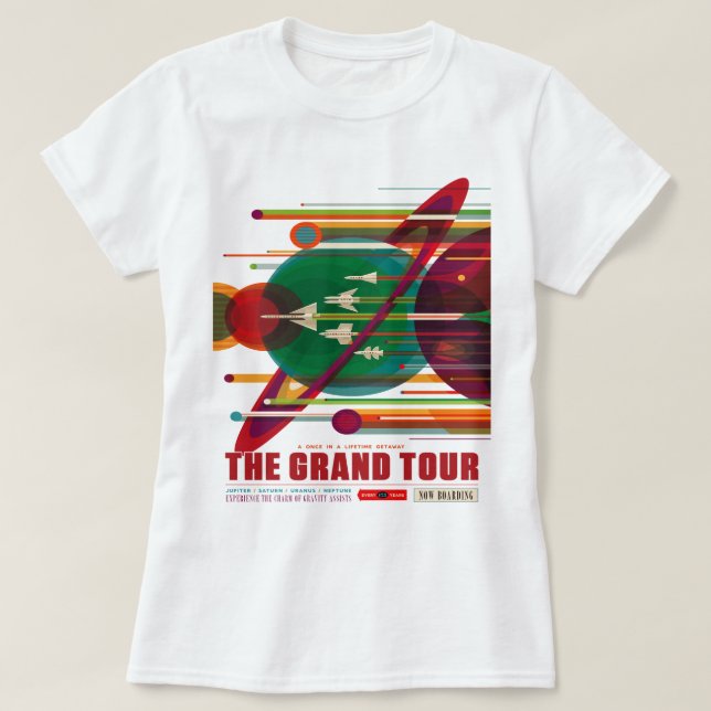 T-shirt The Grand Tour - JSUN (Design devant)