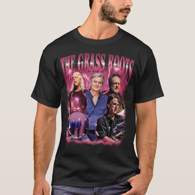 T-shirt The Grass Root - groupe de rock américain (Devant)