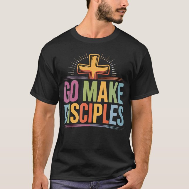 T-shirt The Great Commission Witness Wear - Faith Based Ch (Devant)