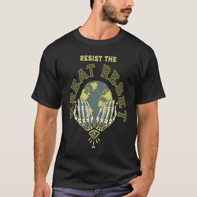 T-shirt The Great Reset Ministry of Truth (Devant)