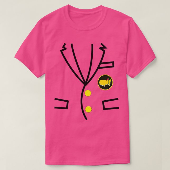 T-shirt The Green Jacket Master Golf (Design devant)