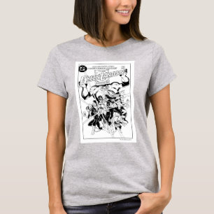 T-shirt The Green Lantern Corps, Black and White