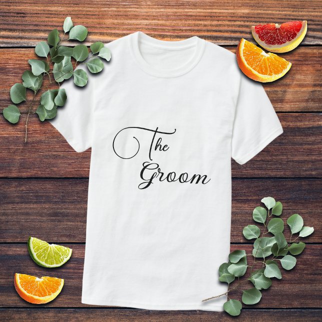 T-shirt The Groom Bachelor (Créateur téléchargé)