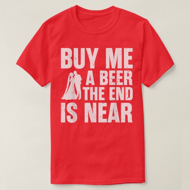T-shirt The Groom Bachelor Supplies Party Wedding Groom Br (Design devant)