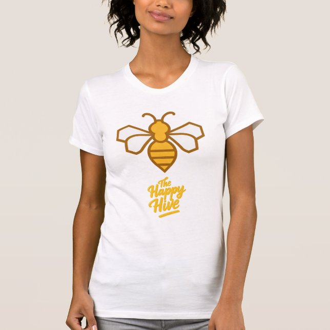 T-shirt the happy hive (Devant)