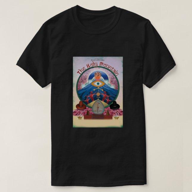 T-shirt The Holy Mountain - 1973 Jodorowsky Film Premium (Design devant)