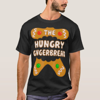 T-shirt The Hungry Gingerbread, Family Matching Group Chri