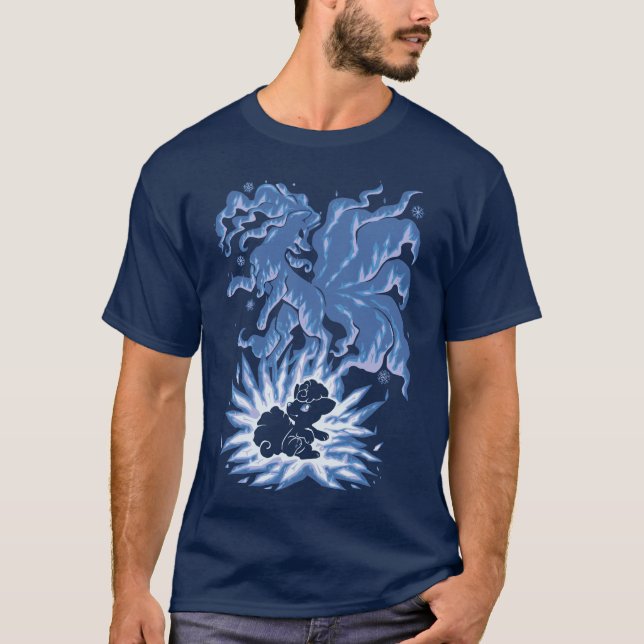 T-shirt The Ice Tailed Fox Within (Devant)
