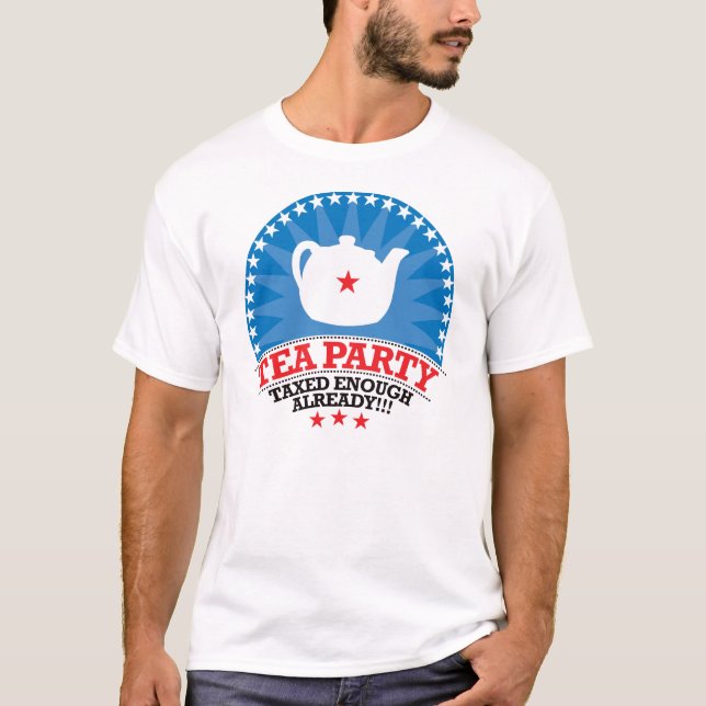 T-shirt THÉ, imposé assez déjà partie (Devant)