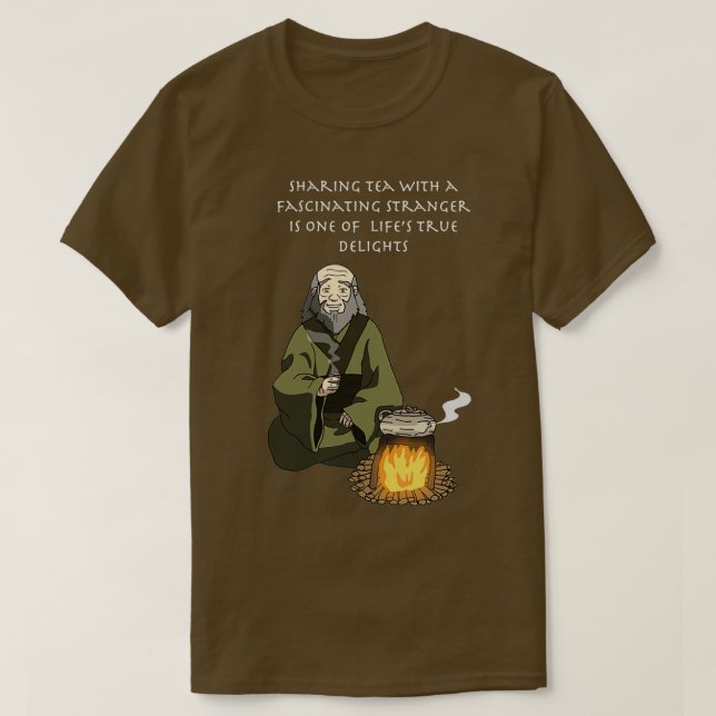 T-shirt Thé Iroh avec un étranger (Design devant)