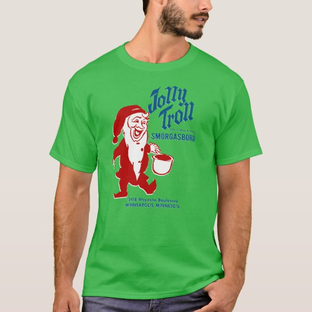 T-SHIRT THE JOLLY TROLL (Devant)