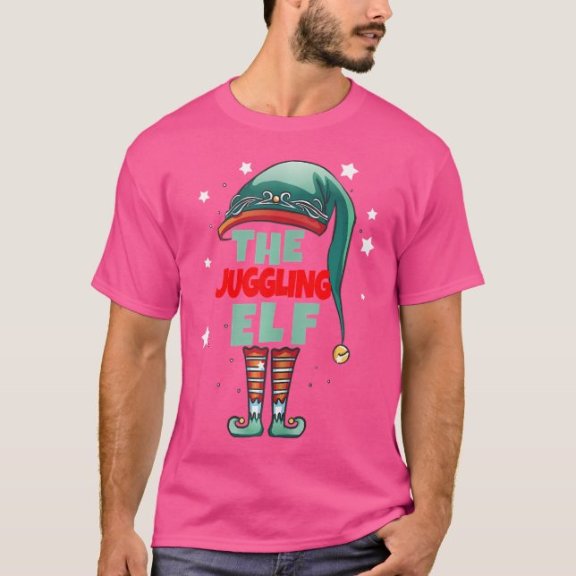 T-shirt The Juggling Gnome Christmas 	 - Juggling Christma (Devant)