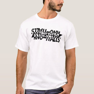 T-shirt The Know-It-Alls classic mirror logo