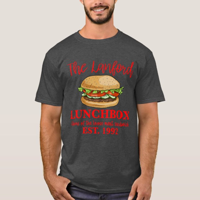T-shirt The lanford lunchbox funny Roseanne the conners Da (Devant)