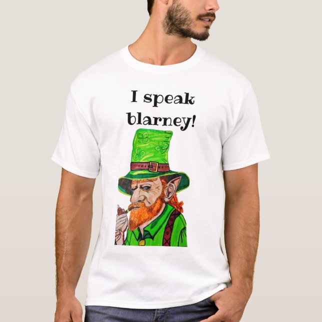 T-SHIRT THE LEPRECHAUN OF THE WOODLANDS  (Devant)