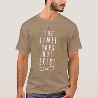 T-shirt The Limit Does Not Exist Oversized