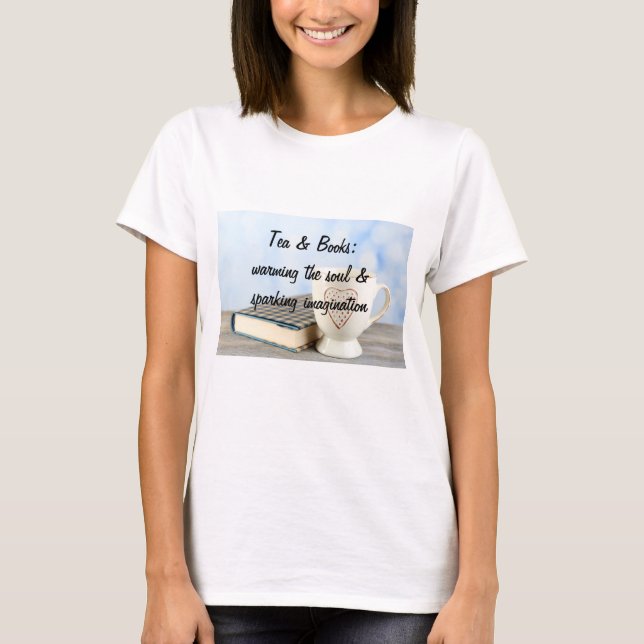 T-shirt Thé & Livres 1 (Devant)