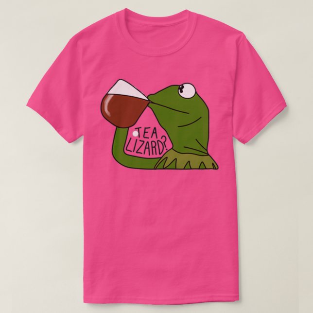 T-shirt Thé Lizard (Design devant)