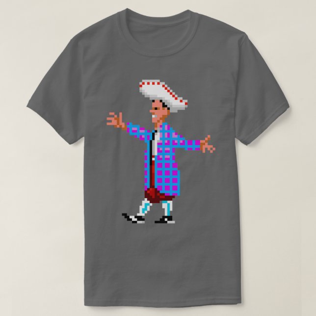 T-shirt The lovely STAN Monkey Island 1 (Design devant)