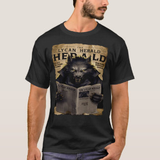 T-shirt The Lycan Herald News Paper Edition