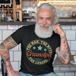 T-shirt The man the myth the father's day of Grandpa