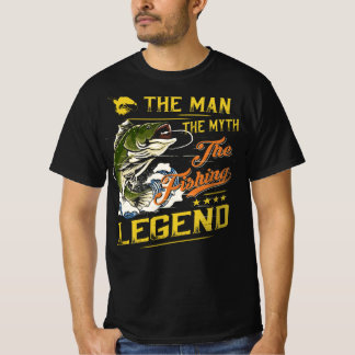 T-shirt The Man The Myth The Fishing Legend v4