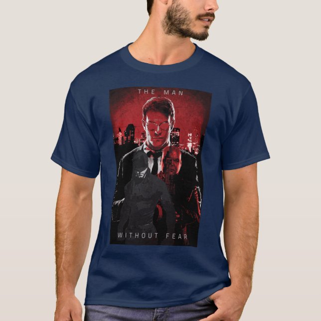 T-shirt THE MAN WITHOUT FEAR boy (Devant)