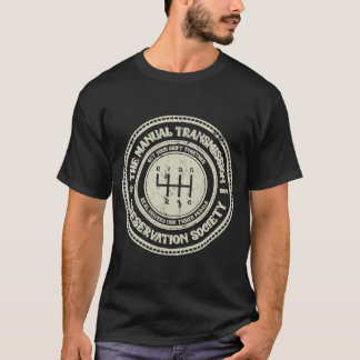 T-shirt The Manual Transmission Preservation Society