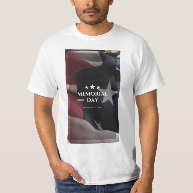 T-shirt The memorial day design  (Devant)
