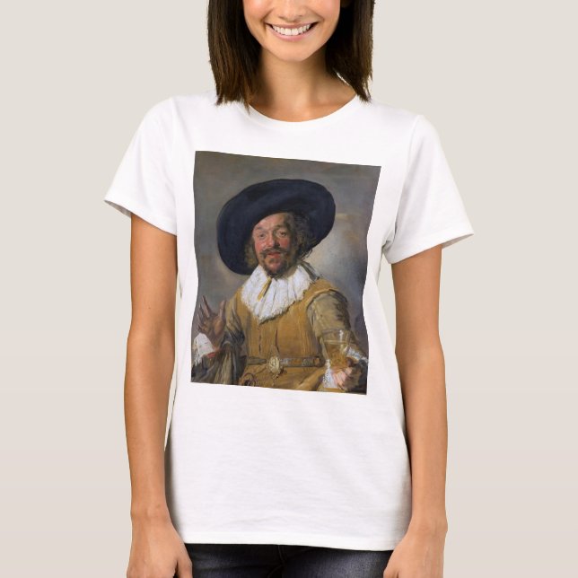 T-shirt The Merry Drinker, Frans Hals, 1628-1630 (Devant)