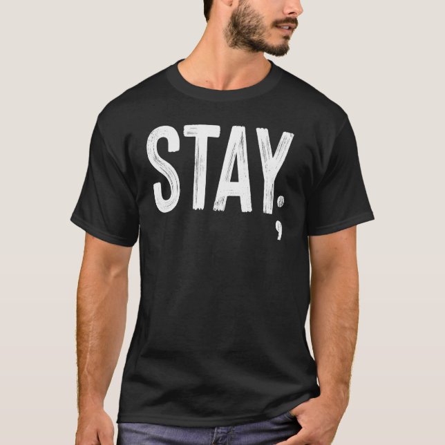 T-shirt The Mind Forge - Restez Point-virgule Santé Mental (Devant)