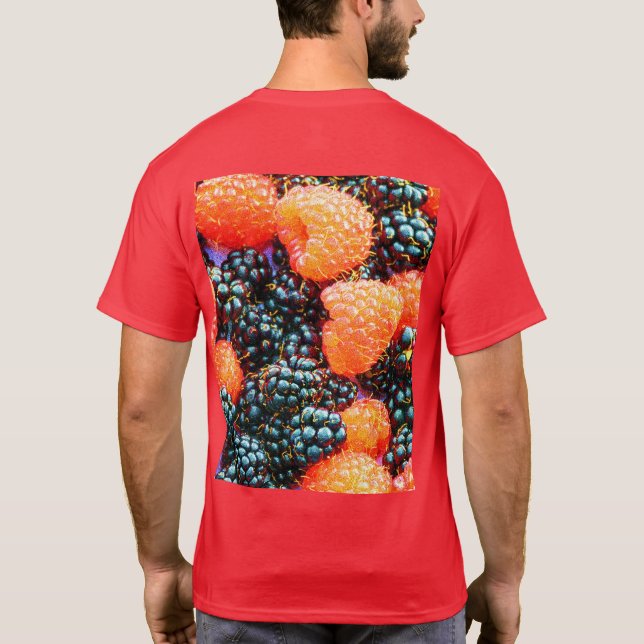 T-shirt "The Mix of Berries" jolie photo. Commandez dès ma (Dos)
