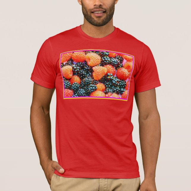 T-shirt "The Mix of Berries" jolie photo. Commandez dès ma (Devant)