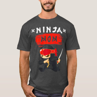 T-shirt The mom Ninja Birthday Party Funny ninja Gift