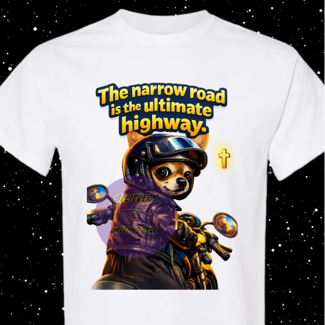 T-shirt The narrow road - Christian (Créateur téléchargé)
