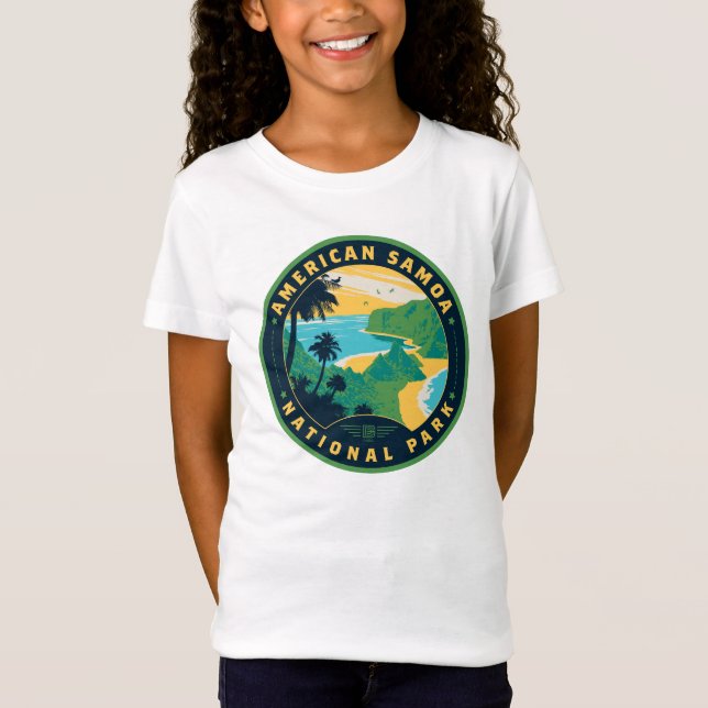 T-Shirt The National Park of American Samoa (Devant)