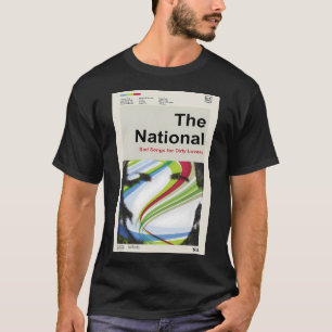 T-shirt The National - Tristes chansons pour amants infidè