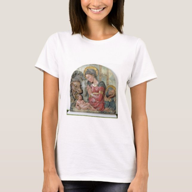 T-shirt The Nativity, c.1460 (painted terracotta) (Devant)