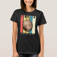 The Never Forget Pluto Retro Style Funny Space 2