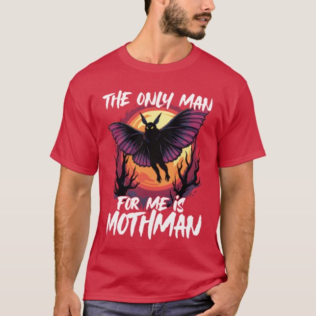 T-shirt The Only man For hes me Isman Cryptid boy (Devant)