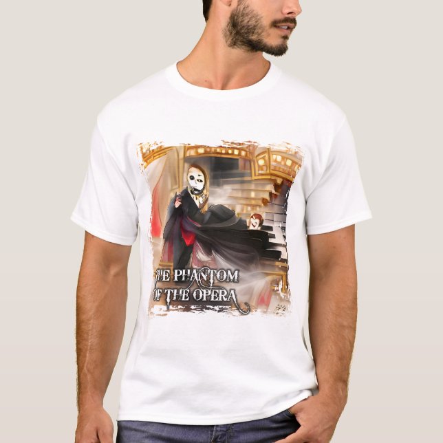 T-SHIRT THE PHANTOM OF THE OPERA (Devant)